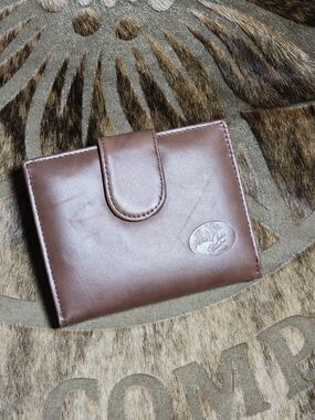 Used Julia Buxton Heiress Double Cardex Leather Wallet